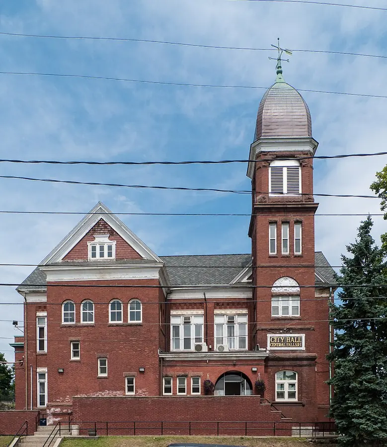 Central Falls City Hall in Rhode Island