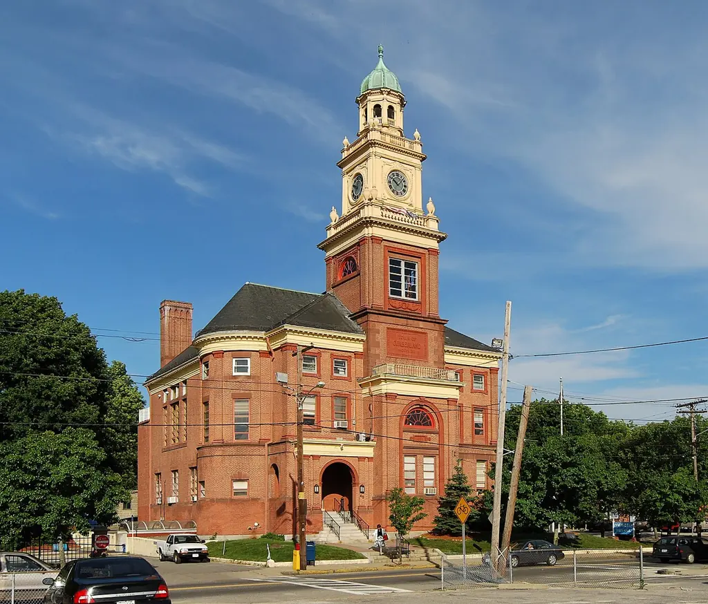 Cumberland Town Hall in Rhode Island