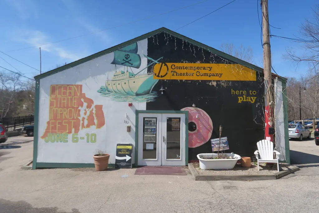 Contemporary Theater Company building in Wakefield, South Kingstown, Rhode Island